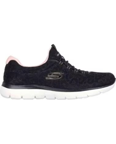 SKECHERS ZAPATILLAS 150111BKRG EN PARA MUJER NEGRO