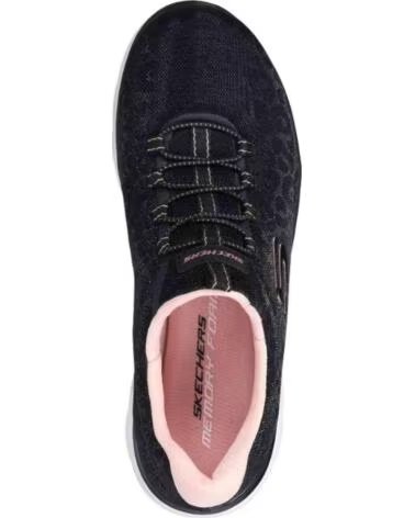 SKECHERS ZAPATILLAS 150111BKRG EN PARA MUJER NEGRO
