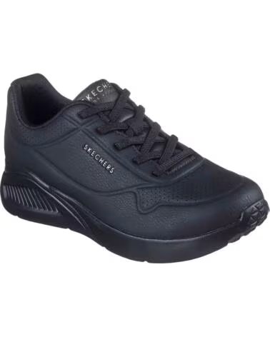 SKECHERS ZAPATILLAS 177289BBK EN NEGRO PARA MUJER MULTICOLOR