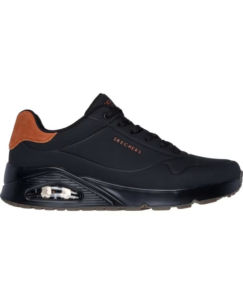 SKECHERS ZAPATILLAS 183004BBK EN NEGRO PARA HOMBRE MULTICOLOR