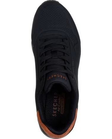SKECHERS ZAPATILLAS 183004BBK EN NEGRO PARA HOMBRE MULTICOLOR