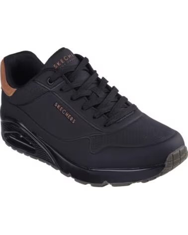 SKECHERS ZAPATILLAS 183004BBK EN NEGRO PARA HOMBRE MULTICOLOR