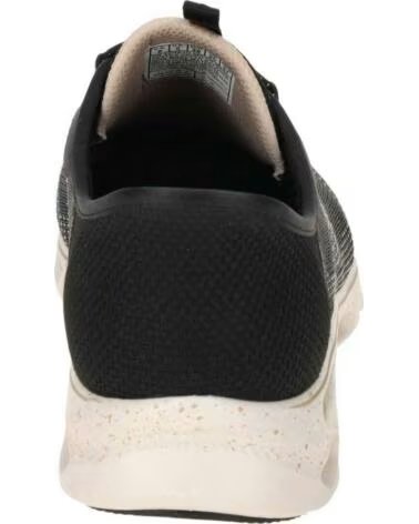 SKECHERS ZAPATILLAS 104610-BKGD EN PARA MUJER NEGRO