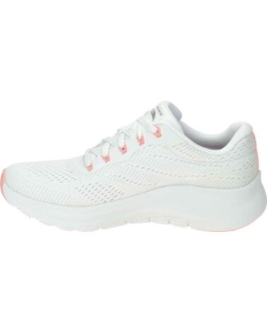 SKECHERS ZAPATILLAS 150051-WPKB EN BLANCO PARA MUJER WHITE MESH-PINK BLUE TRIM