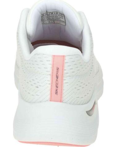SKECHERS ZAPATILLAS 150051-WPKB EN BLANCO PARA MUJER WHITE MESH-PINK BLUE TRIM