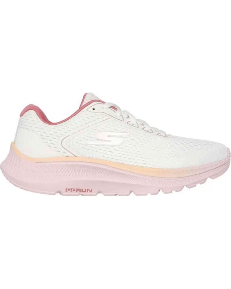 SKECHERS ZAPATILLAS 128607NTPK EN MULTICOLOR PARA MUJER NATURAL TEXTILE-PINK TRIM