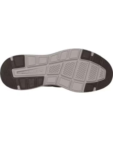 SKECHERS ZAPATILLAS 211190-BRN EN MARRON PARA HOMBRE BROWN KNITTED MESH - SYNTHETIC