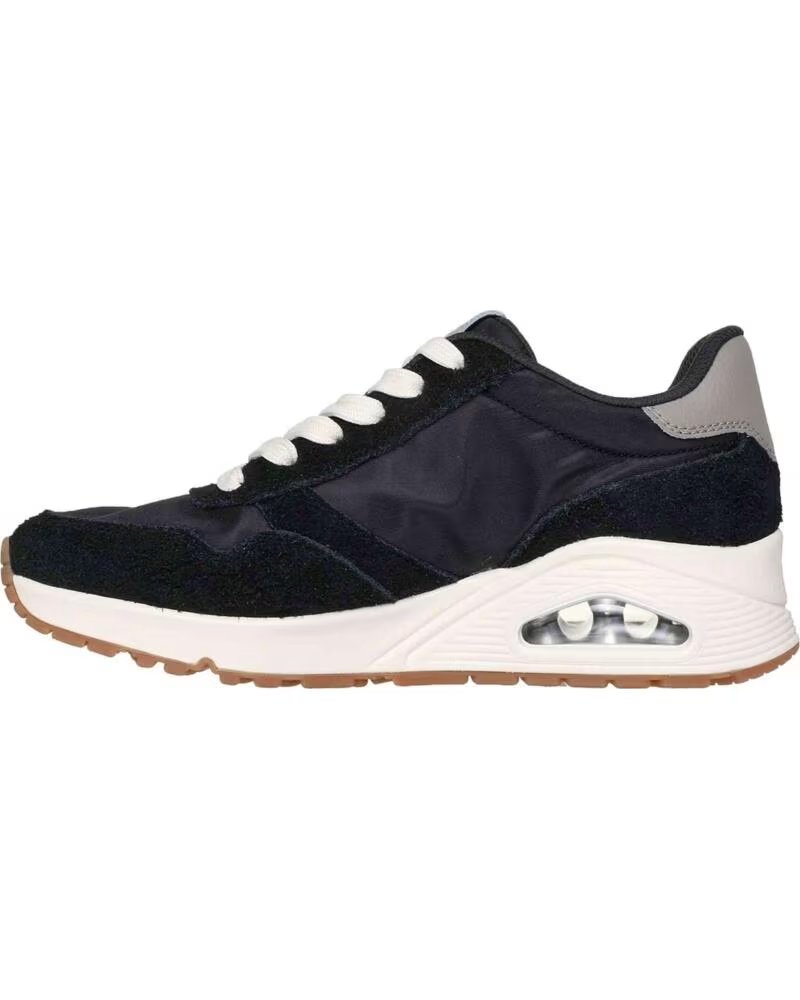SKECHERS ZAPATILLAS 184-177857 EN NEGRO PARA HOMBRE BLK