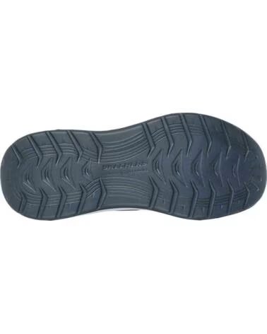 SKECHERS ZAPATILLAS 205356-NVY EN AZUL PARA HOMBRE NAVY CANVAS