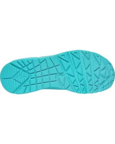 SKECHERS ZAPATILLAS 73690 TURQUESA MUJER