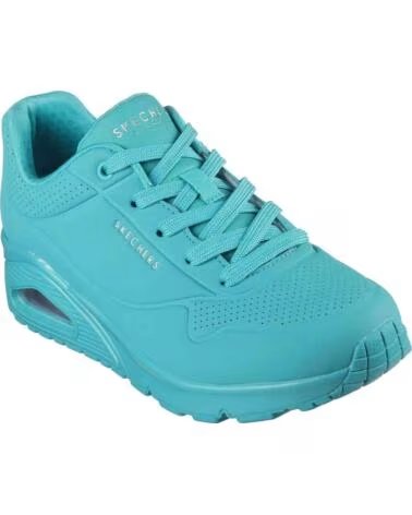 SKECHERS ZAPATILLAS 73690 TURQUESA MUJER