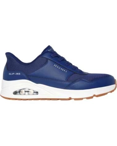 SKECHERS ZAPATILLAS 183022-NVY EN AZUL PARA HOMBRE MARINO