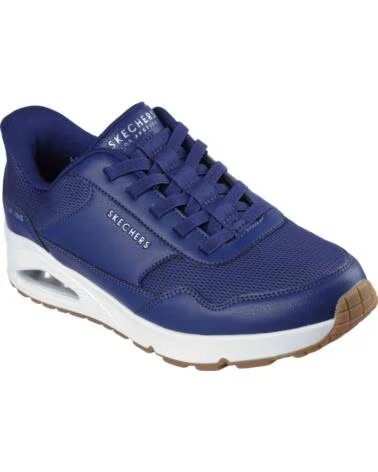 SKECHERS ZAPATILLAS 183022-NVY EN AZUL PARA HOMBRE MARINO