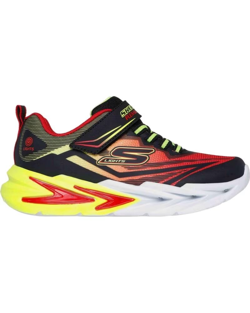 SKECHERS ZAPATILLAS DE RUNNING 400139L-BKRD EN PARA S UNISEX NINO