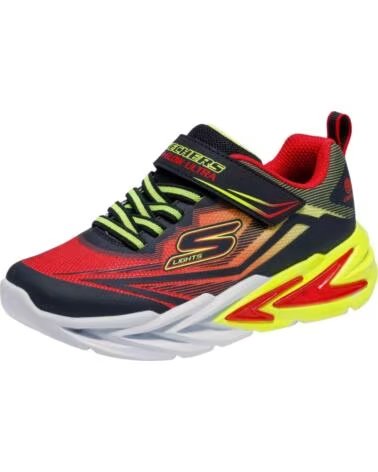 SKECHERS ZAPATILLAS DE RUNNING 400139L-BKRD EN PARA S UNISEX NINO