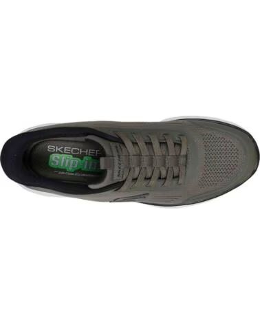 SKECHERS ZAPATILLAS 233047-OLBK EN VERDE PARA HOMBRE CANA