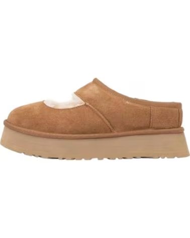 UGG ZUECOS ZAPATOS BEA MARY JANE MARRON EN MARRON PARA MUJER