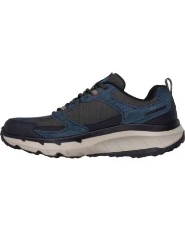 SKECHERS ZAPATILLAS DE TREKKING DLUX EN AZUL PARA HOMBRE PRO