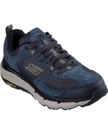 SKECHERS ZAPATILLAS DE TREKKING DLUX EN AZUL PARA HOMBRE PRO