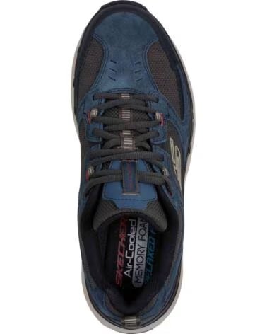SKECHERS ZAPATILLAS DE TREKKING DLUX EN AZUL PARA HOMBRE PRO