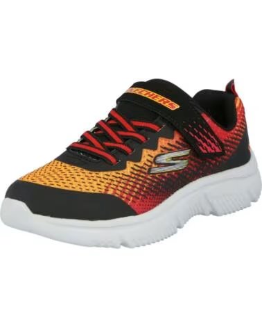 SKECHERS ZAPATILLAS ZAPATILLAS GO RUN 650 - NORVO ROJO NARANJA EN MULTICOLOR PARA UNISEX INFANTIL