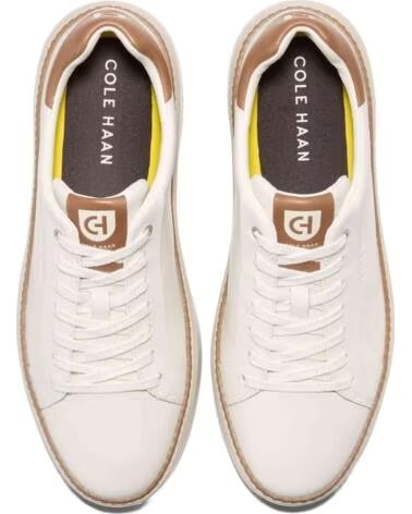 COLE HAAN Zapatillas Grandpro Topspin Sneaker en blanco para hombre IVORY