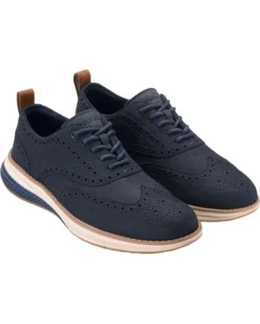 COLE HAAN Zapatos Og Energyweave Wingtip Oxford en azul para hombre BLUE