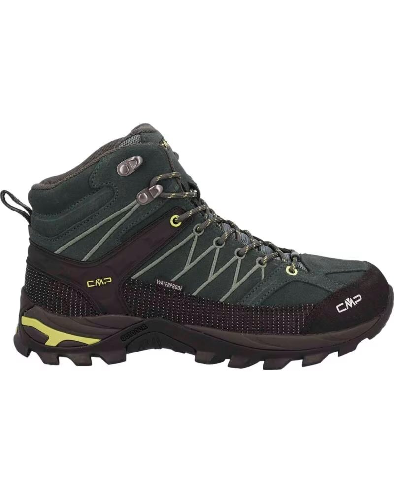 CMP CAMPAGNOLO ZAPATOS DE MONTANA CAMPAGNOLO 3Q12947-11FU EN VERDE PARA HOM TREK GREEN-APPLE