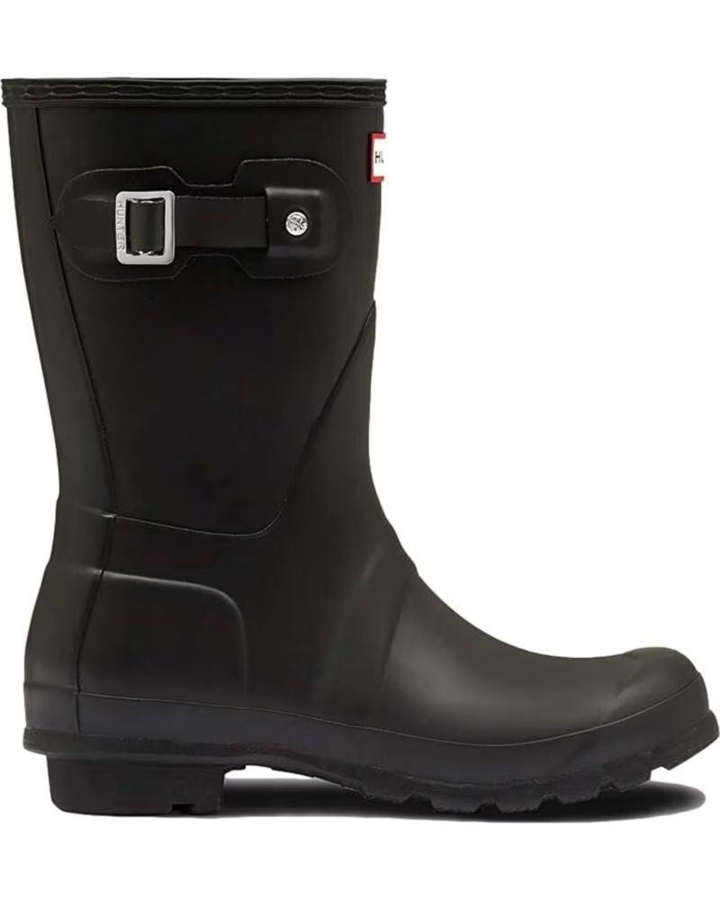 HUNTER BOTAS ORIGINAL SHORT - BOTAS DE AGUA EN NEGRO PARA MUJER VERDE - HGR