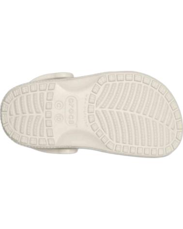 CROCS CHANCLAS 206990-2Y2 EN BEIGE PARA NINOS UNISEX BONE