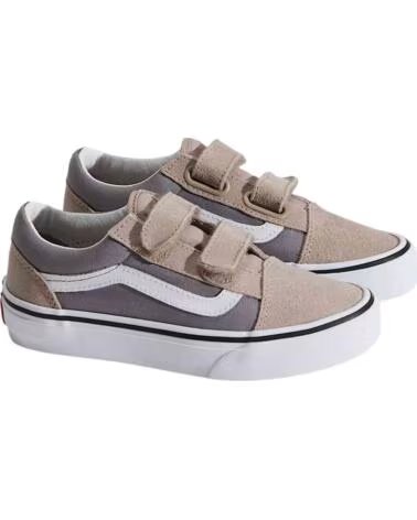 VANS OFF THE WALL ZAPATILLAS VANS OLD SKOOL V EN GRIS PARA NINOS UNISEX JUNIOR