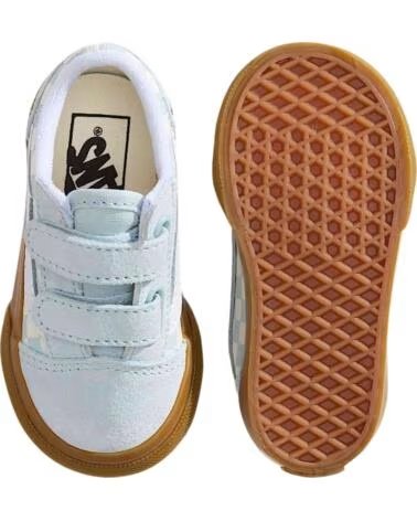 VANS OFF THE WALL ZAPATILLAS VANS VN000CTG-FOA EN AZUL PARA UNISEX BEBE
