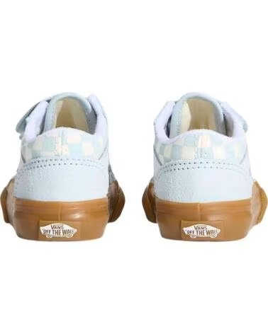 VANS OFF THE WALL ZAPATILLAS VANS VN000CTG-FOA EN AZUL PARA UNISEX BEBE