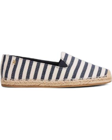 TOMMY HILFIGER ALPARGATA FW0FW086530GZ EN MULTICOLOR PARA MUJER SPACE BLUE ITACHA STRIPES