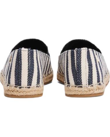 TOMMY HILFIGER ALPARGATA FW0FW086530GZ EN MULTICOLOR PARA MUJER SPACE BLUE ITACHA STRIPES