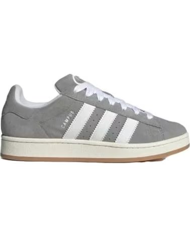 ADIDAS ZAPATILLAS CAMPUS HQ8707 GRIS UNISEX GRETHR-FTWWHT-OWHITE