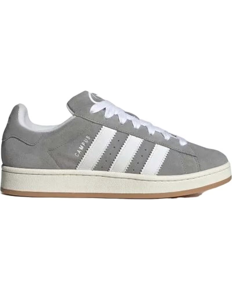 ADIDAS ZAPATILLAS CAMPUS HQ8707 GRIS UNISEX GRETHR-FTWWHT-OWHITE