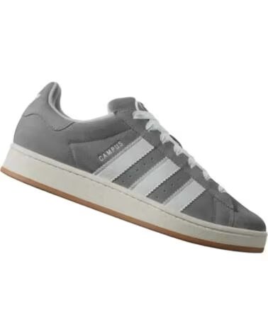 ADIDAS ZAPATILLAS CAMPUS HQ8707 GRIS UNISEX GRETHR-FTWWHT-OWHITE
