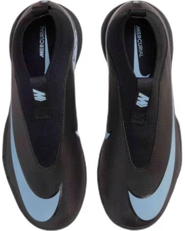 NIKE BOTAS DE FUTBOL SALA FQ8312-001 EN NEGRO PARA NINOS UNISEX BLACK OR GREY