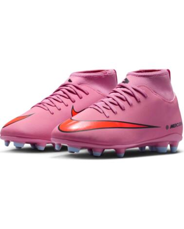 NIKE BOTAS DE FUTBOL FQ8318-600 EN ROSA PARA NINOS UNISEX RED