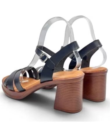 TIMBOS SANDALIA TACON MUJER 133285 NEGRO