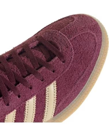 ADIDAS HANDBALL SPEZIAL WOMAN KK0929 MAROON - WARM VANILLA - GOLD METALLIC - 36 2-3 BURGUNDY