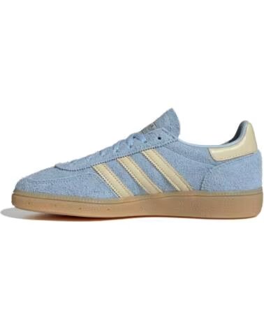 ADIDAS HANDBALL SPEZIAL WOMAN KK0930 CLEAR SKY - WARM VANILLA - GOLD METALLIC - 36 2-3 LIGHT BLUE