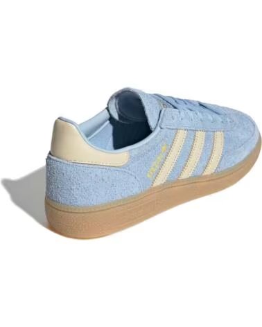 ADIDAS HANDBALL SPEZIAL WOMAN KK0930 CLEAR SKY - WARM VANILLA - GOLD METALLIC - 36 2-3 LIGHT BLUE