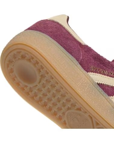 ADIDAS HANDBALL SPEZIAL WOMAN KK0929 MAROON - WARM VANILLA - GOLD METALLIC - 36 2-3 BURGUNDY