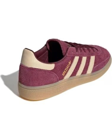 ADIDAS HANDBALL SPEZIAL WOMAN KK0929 MAROON - WARM VANILLA - GOLD METALLIC - 36 2-3 BURGUNDY