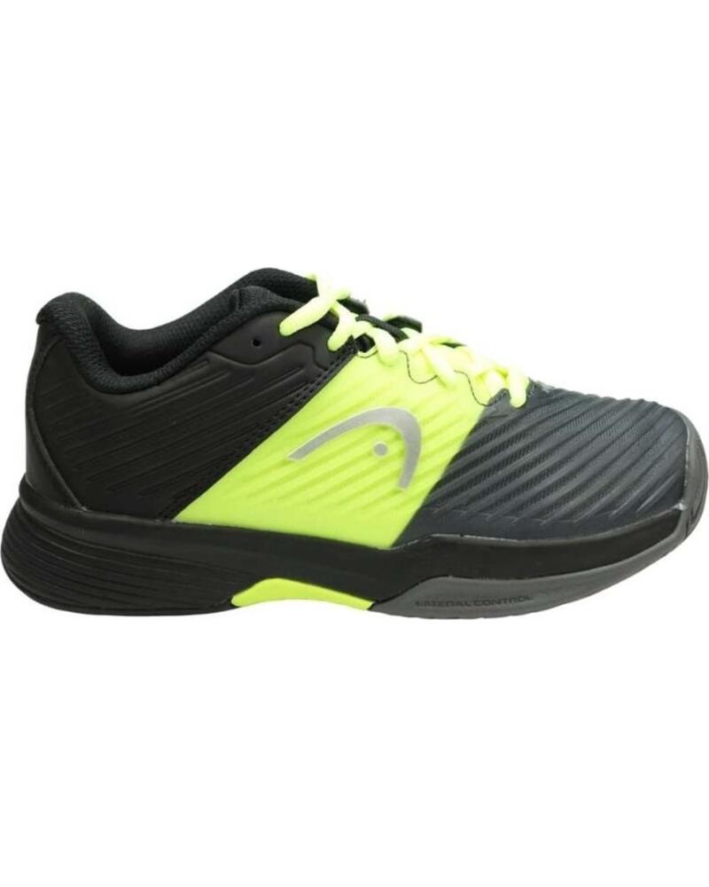 HEAD ZAPATILLAS REVOLT 40 JR 275002 UNISEX NEGRO