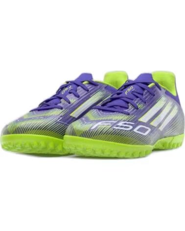 ADIDAS BOTAS DE FUTBOL JI0026 EN MORADO PARA NINOS PURRUS-FTWWHT-LUCLEM