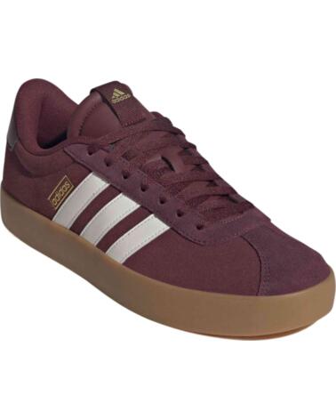 ADIDAS ZAPATILLAS ZAPATILLAS VL COURT 3 0 ROJO BLANCO MARRON EN ROJO PARA MUJER