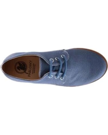 PABLOSKY ZAPATOS 729740 EN AZUL PARA NINOS LINO INDIGO